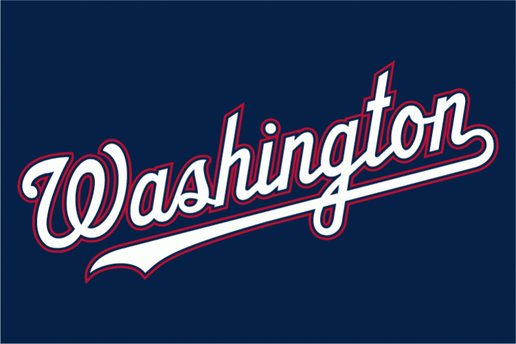 Washington Nationals 2009-Pres Wordmark Logo iron on transfers for fabric